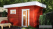 planeo abri sauna de luxe Mikko 70 finition naturelle