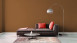 papier peint Exotic Life A.S. Création couleurs unies orange 939