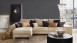 Papier peint de style champêtre Dream Again Michalsky Living country style black gray 001