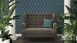 Wallpaper Dream Again Michalsky Living Ornaments Blue Green Black 024