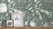 Rêve de papier peint Michalsky Living Palm Leaves Green White Grey 191