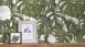 Rêve de papier peint Michalsky Living Palm Leaves Grey Green White 192