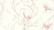 Papier peint vinyle rose fleurs modernes & nature Colibri 233