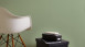 papier peint en vinyle vert moderne saveur uni 886