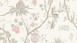 papier peint en vinyle beige vintage fleurs de campagne & nature Paradise Garden 191