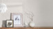 papier peint vinyle blanc classicmodern plains Paradise Garden 206