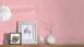 Papier peint vinyle rose classicmodern plains Paradise Garden 208