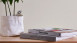 papier peint en vinyle blanc style lin classique uni 611