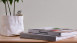 papier peint en vinyle gris style lin classique uni 612