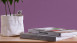 papier peint en vinyle violet classique uni style lin 615