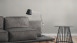 papier peint en vinyle gris moderne classique uni rayures trendwall 854