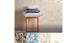 revêtement mural en vinyle beige moderne classique à rayures unies trendwall 861