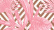 Panneau de conception de papier peint en vinyle ; panneau rose moderne de fleurs et d'images de la nature ; panneau pop.up 3D 541