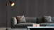 papier peint en vinyle orange moderne uni trendwall 003