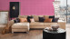 papier peint en vinyle rose moderne uni trendwall 203