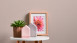 papier peint en vinyle rose modern plains trendwall 212
