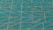 papier peint en vinyle bleu moderne rayures classiques origine ethnique 744