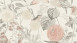 Papier peint maison de campagne Exotic Life A.S. Création country style gris rose 762