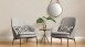 papier peint en vinyle beige moderne classique uni Jette 5 634