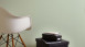 papier peint en vinyle vert moderne classique uni Sumatra 755