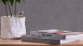 papier peint en vinyle gris moderne classique uni Nouveaux murs 184