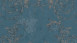 papier peint en vinyle papier peint texturé bleu classique fleurs & nature ornements Histoire de l'art 485