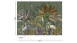 Papier peint vinyle The Wall Fleurs & Nature Vert Vintage 371