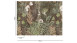 Papier peint vinyle The Wall Fleurs & Nature Vert Vintage 431
