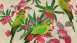 Papier peint vinyle The Wall Fleurs & Nature Vert Vintage 541