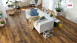 Parquet stratifié Haro Tritty 100 Gran Via 4V Silent Pro Chêne vieux bois 1 frise