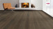 Haro parquet 4000 - 4V En roseau de chêne brun Markant