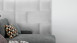 planeo ComfortWall - Coussin mural acoustique 30x30cm gris clair