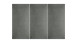 planeo ComfortWall - Coussin mural acoustique 60x30cm gris