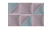 planeo ComfortWall - Coussin mural acoustique 30x30cm rose
