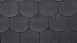 Bardeaux de toit Plain Tail Black