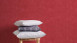 Papier peint rouge classique plaines Il Decoro 453