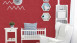 Papier peint rouge classique plaines Il Decoro 453