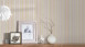 Papier peint rouge rétro classique à rayures country guide de style classique 2021 659