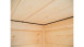 planeo abri sauna Basic Melina 40 finition naturelle