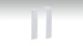 Pièce de raccord autocollante pour plinthe F100202M Modern White 18 x 80 mm