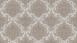 papier peint en fil textile gris fleurs vintage & nature Tessuto 296