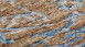 tapis planeo - Blaze 600 Blue / Beige