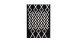 tapis planeo - Lina 400 noir / ivoire
