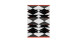 tapis planeo - Broadway 500 noir / blanc / rouge