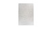 tapis planeo - finition 100 blanc / argent