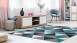 Planeo carpet - Now ! 200 multi / turquoise