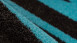 tapis planeo - Broadway 200 anthracite / turquoise