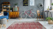 tapis planeo - Baroque 200 rouge