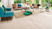 Kährs parquet Classic Nouveau - Chêne Noveau Snow - Motif de lame (1 frise)