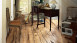 Kährs parquet Da Capo - Chêne massif raboté à la main design de chutes de bois